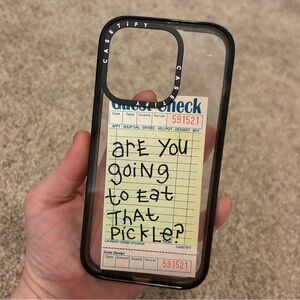 Casetify x the laundry room pickle case